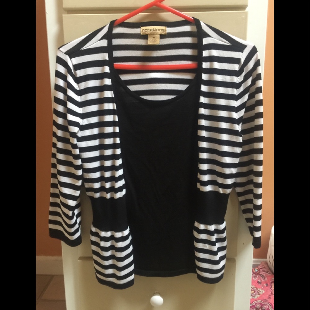 2-in-1 knit top